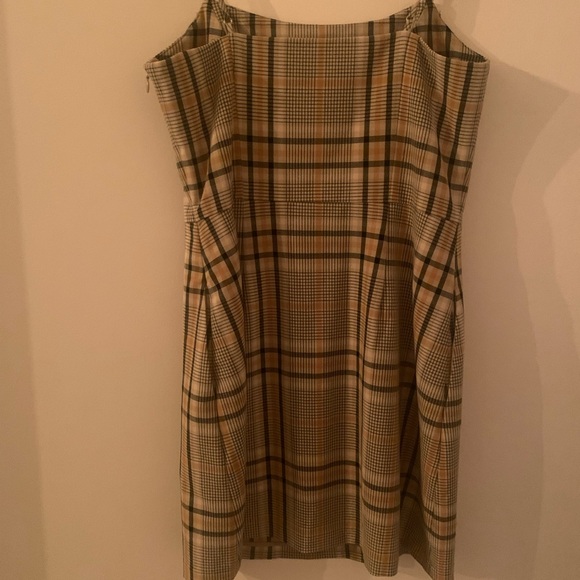 WILFRED Aritzia Isabelle Plaid Mini Dress - Size 10 - New! - Picture 7 of 8